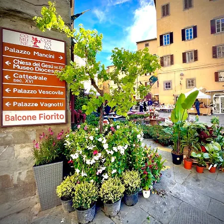 شقة Balcone Fiorito, Nel Cuore Del Centro Storico Di كورتونا