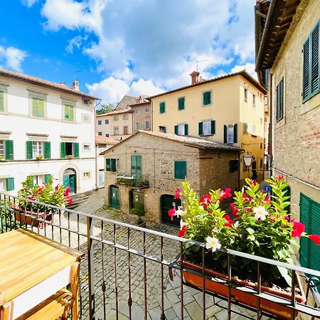 Balcone Fiorito, Nel Cuore Del Centro Storico Di * Cortona