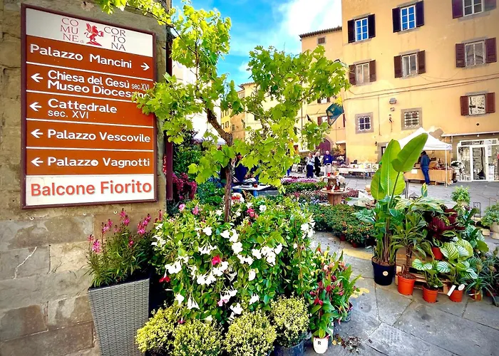 Apartment Balcone Fiorito, Nel Cuore Del Centro Storico Di Cortona